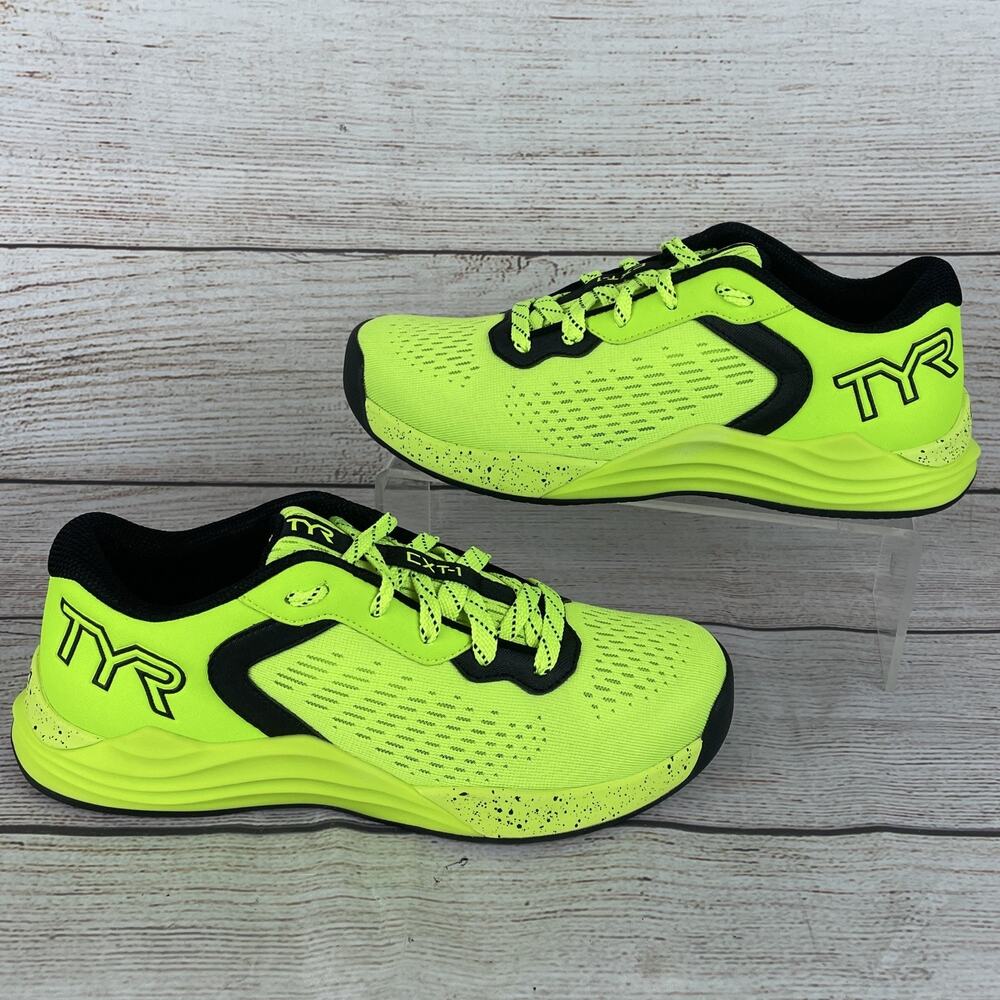 TYR CXT-1 Trainer Unisex M 5 W 6.5 Cross Trainer Sneaker Attack Yellow